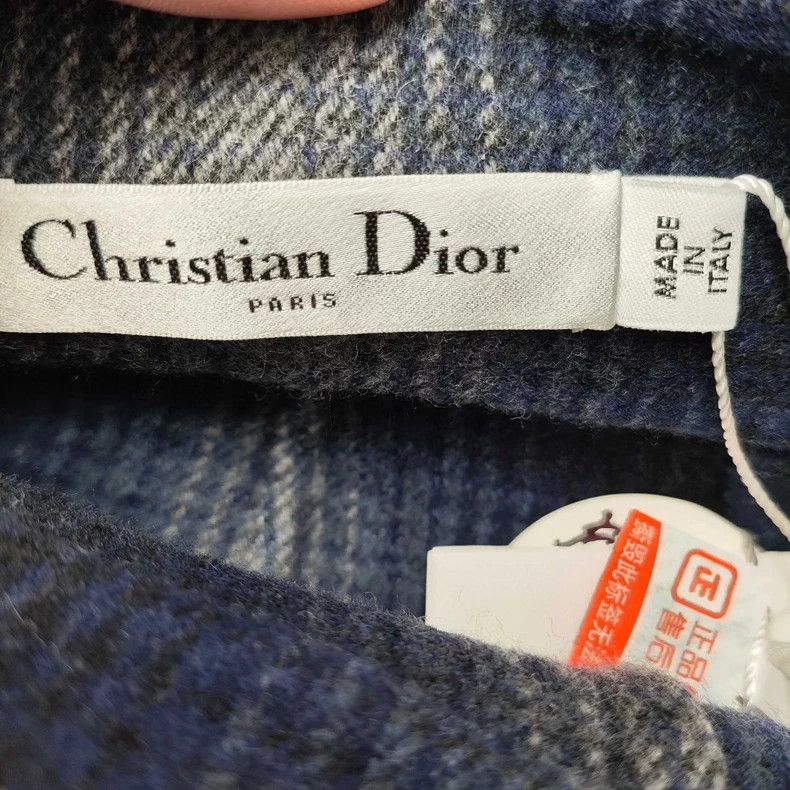 Dior Dior Wool Plaid Mini Skirt - dmc Size US 34 / EU 50 - 3 Thumbnail