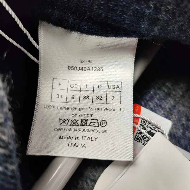 Dior Dior Wool Plaid Mini Skirt - dmc Size US 34 / EU 50 - 5 Thumbnail