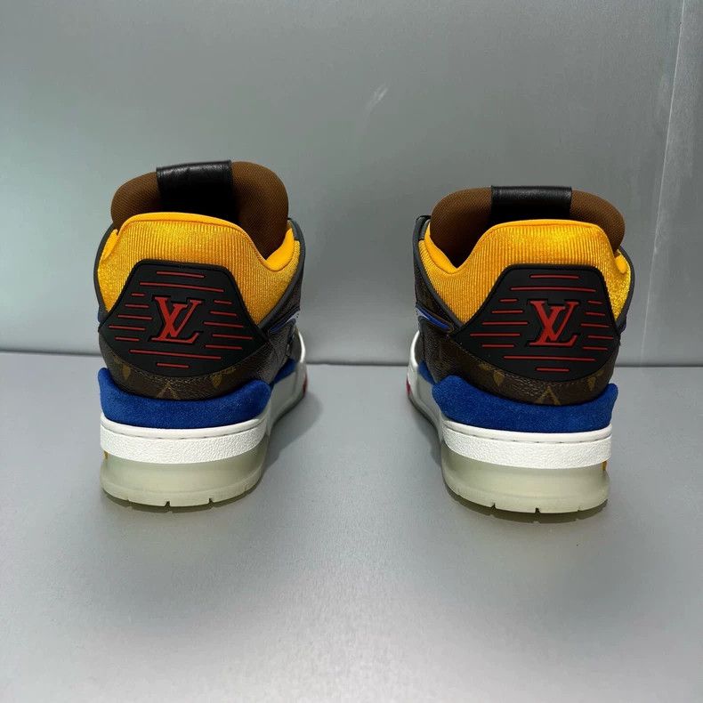 Louis Vuitton Louis Vuitton Brown Monogram Mid-Top Sneakers - dmc Size US 8.5 / EU 41-42 - 5 Thumbnail