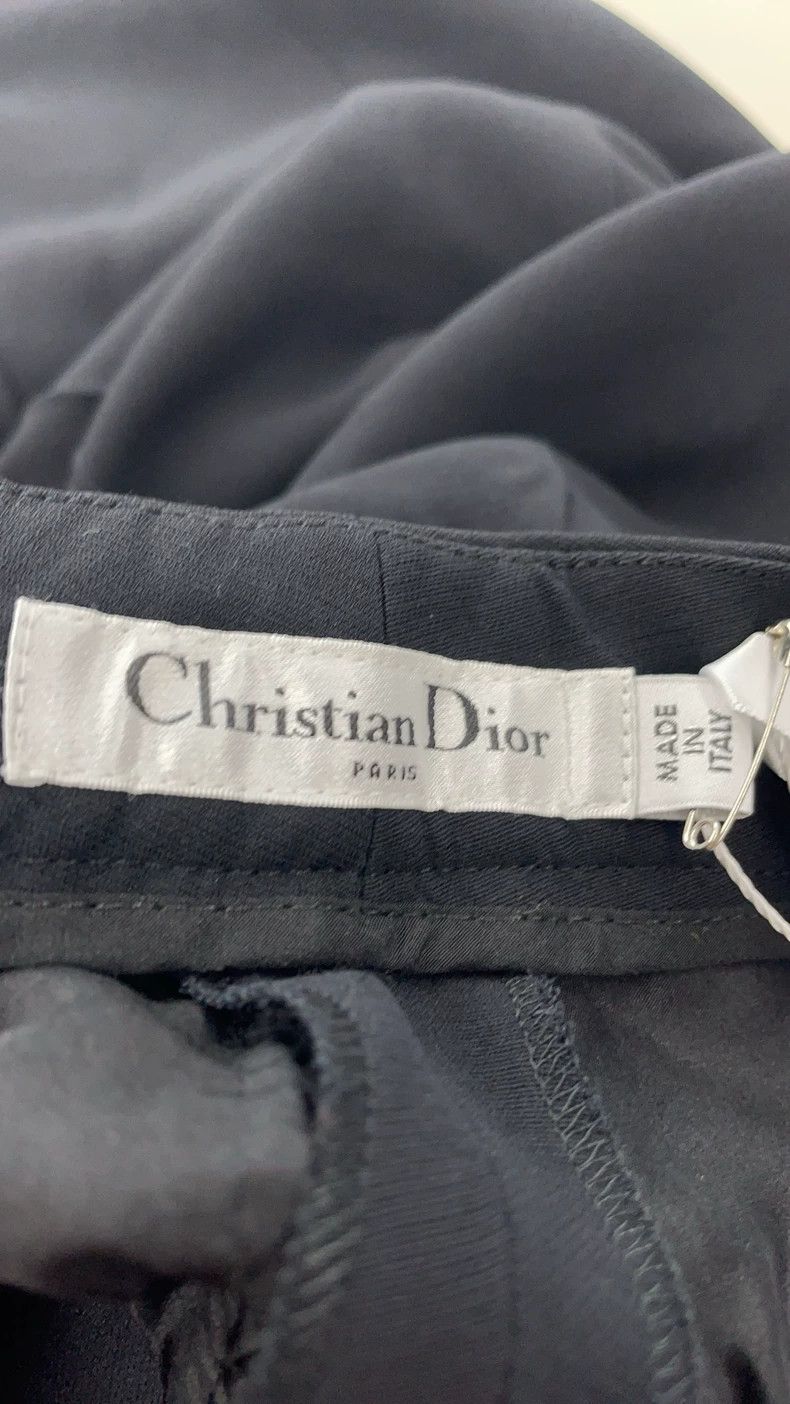 Dior Dior Black Silk Casual Suit Pants - dmc Size US 34 / EU 50 - 3 Thumbnail