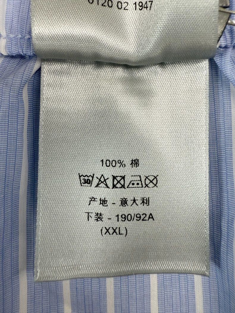 Dior Dior Blue White Stripe Shorts XXL - dmc Size US 31 - 4 Thumbnail