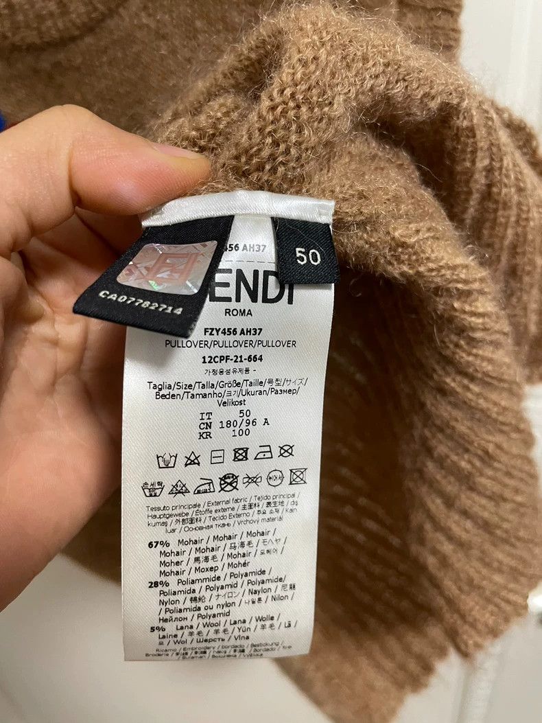 Fendi Fendi Runway Knit Vest Embroidered - dmc Size US M / EU 48-50 / 2 - 6 Thumbnail