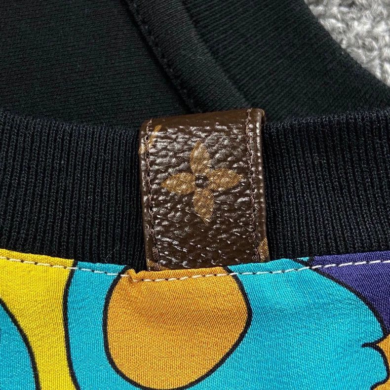 Louis Vuitton Louis Vuitton Silk Patchwork Dress - dmc Size US 36 / EU 52 - 3 Thumbnail