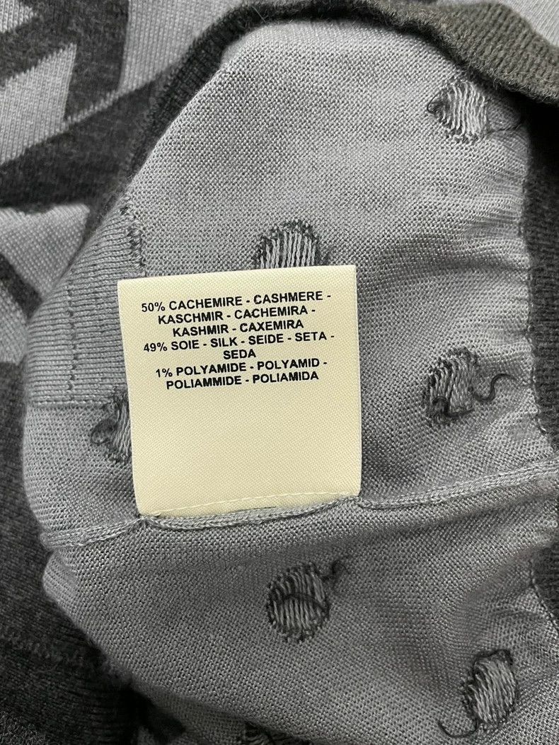 Hermes Hermes Gray Cashmere Knit Short Sleeve - dmc Size US S / EU 44-46 / 1 - 6 Thumbnail