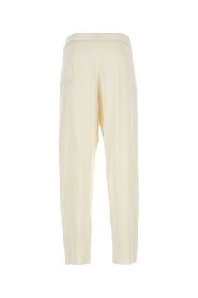 Saint Laurent Paris ivory satin pants Size US 32 / EU 48 - 2 Thumbnail