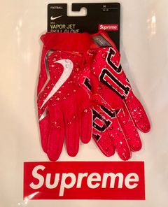 Supreme x Nike Vapor Jet 4.0 Football Gloves Black w/ Tags - Black Gloves &  Mittens, Accessories - WSUPN20729