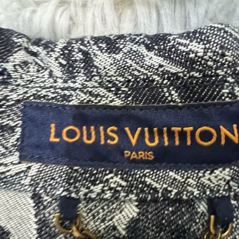 Louis Vuitton Embroidered Denim Short Sleeve - dmc