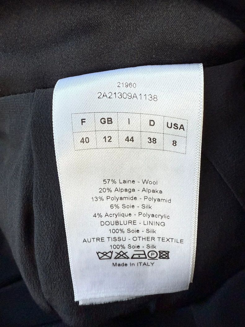 Dior Dior Alpaca Wool Skirt - dmc Size US 31 - 4 Thumbnail