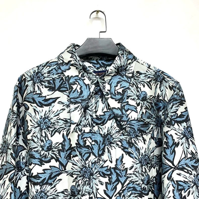 Louis Vuitton Louis Vuitton Floral Print Long Sleeve Jacket - dmc Size US L / EU 52-54 / 3 - 8 Thumbnail