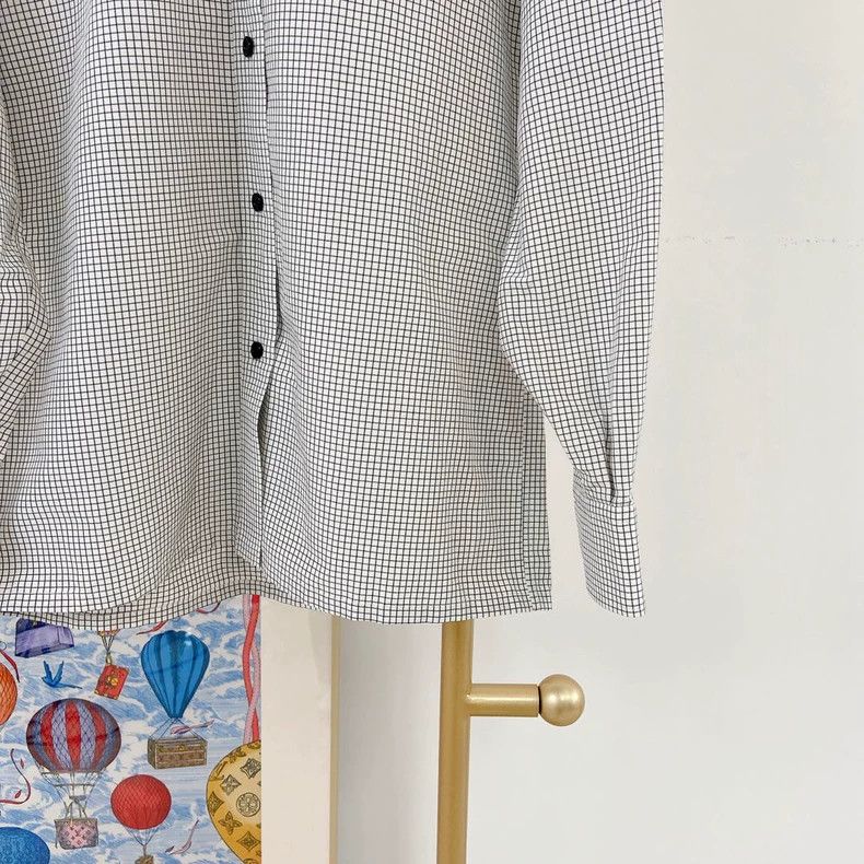 Louis Vuitton Louis Vuitton Checkered Collar Shirt - dmc Size US XS / EU 42 / 0 - 5 Thumbnail