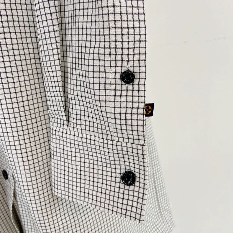 Louis Vuitton Louis Vuitton Checkered Collar Shirt - dmc Size US XS / EU 42 / 0 - 6 Thumbnail