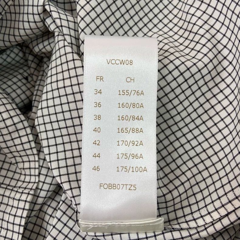 Louis Vuitton Louis Vuitton Checkered Collar Shirt - dmc Size US XS / EU 42 / 0 - 9 Thumbnail