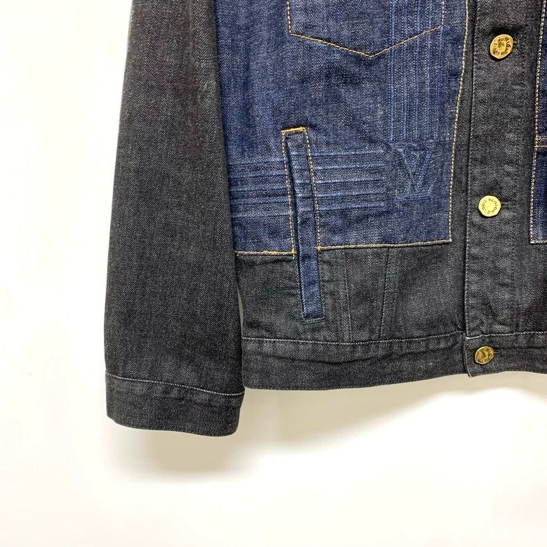 Louis Vuitton Louis Vuitton Denim Jacket with Pockets - dmc Size US XL / EU 56 / 4 - 7 Thumbnail