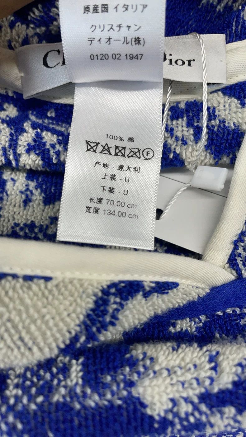Dior Dior Blue Animal Towel Cloak Poncho - dmc Size US M / EU 48-50 / 2 - 4 Thumbnail
