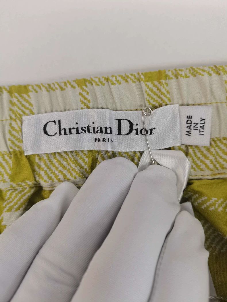 Dior Dior Plaid Mini Skirt Size 40 - dmc Size US 31 - 3 Thumbnail