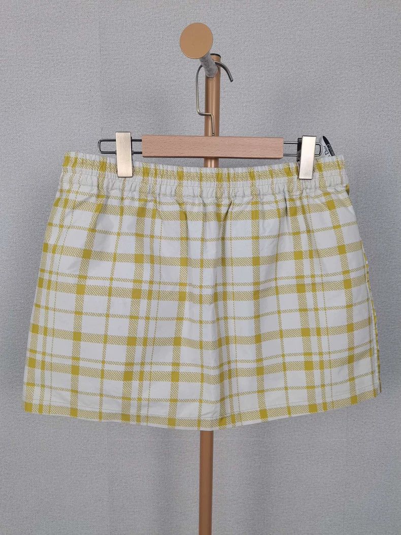 Dior Dior Plaid Mini Skirt Size 40 - dmc Size US 31 - 2 Thumbnail