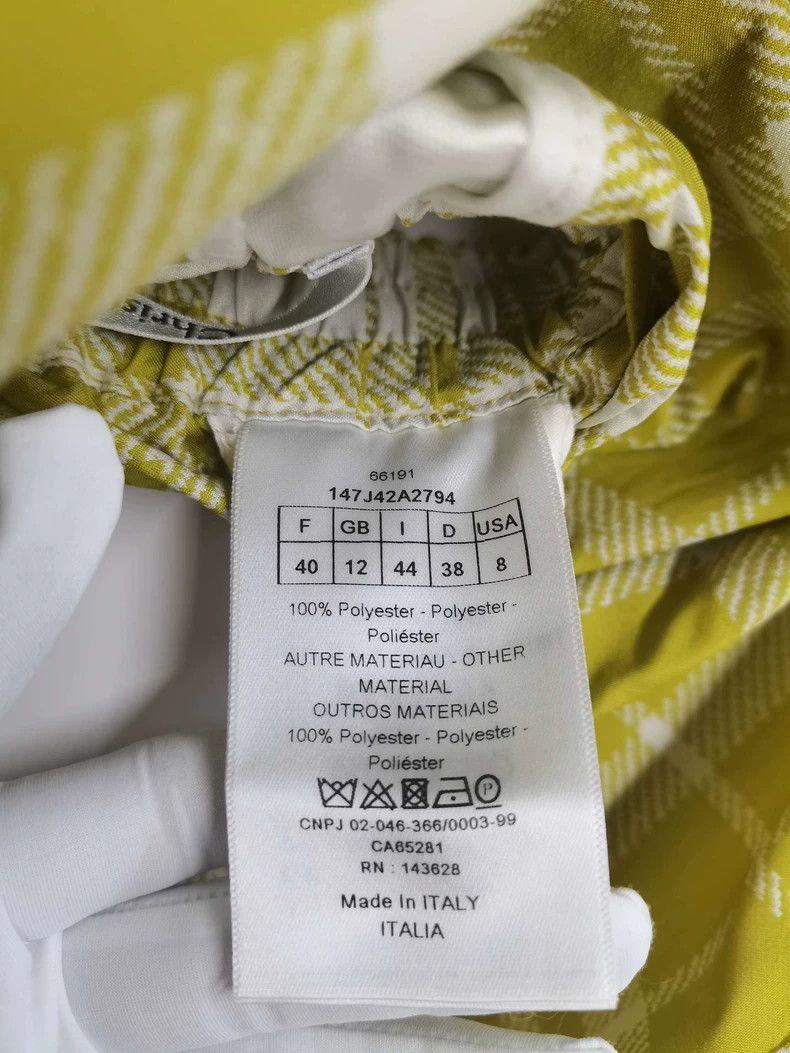 Dior Dior Plaid Mini Skirt Size 40 - dmc Size US 31 - 4 Thumbnail