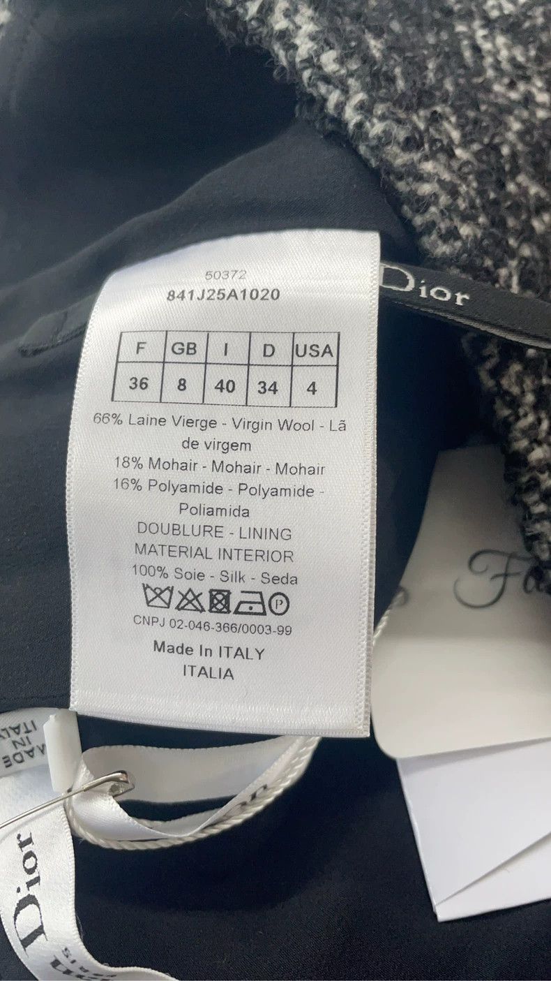 Dior Dior Tweed A-Line Midi Skirt - dmc Size US 36 / EU 52 - 4 Thumbnail