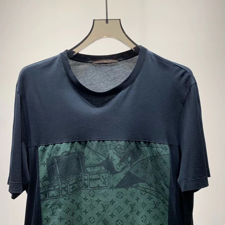 Louis Vuitton Louis Vuitton Chest Patch Print Short Sleeve T-Shirt - dmc Size US L / EU 52-54 / 3 - 3 Thumbnail