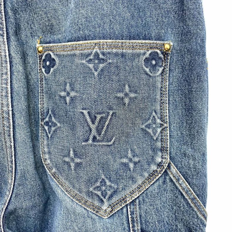 Louis Vuitton Louis Vuitton Embossed Monogram Cargo Pants - dmc Size US 31 - 8 Thumbnail