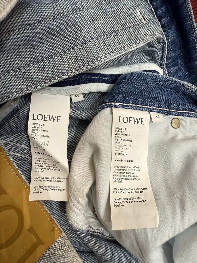 Loewe LOEWE Denim Jacket & Shorts Set - dmc Size US XS / EU 42 / 0 - 7 Thumbnail