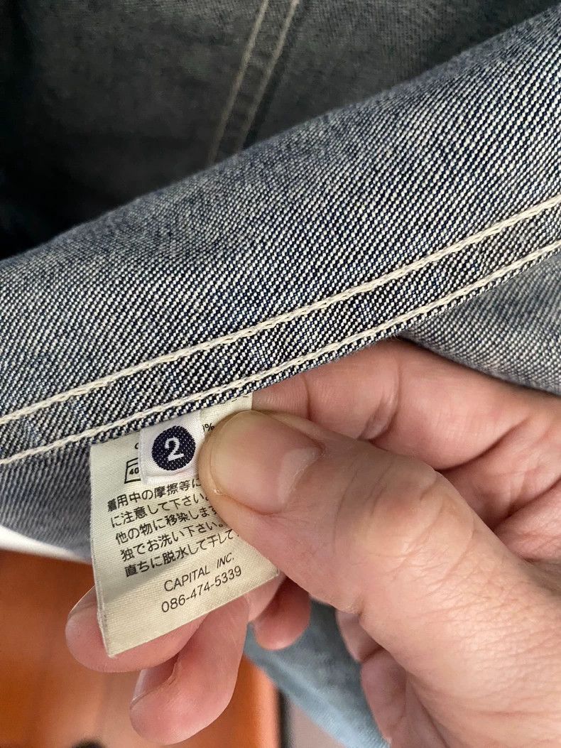Kapital KAPITAL Denim Jacket M Size - dmc Size US M / EU 48-50 / 2 - 6 Thumbnail