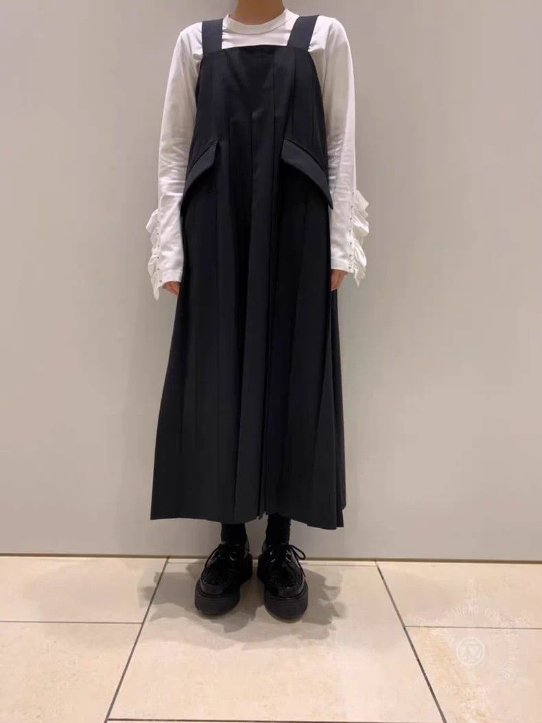 Comme des Garcons CDG Noir Kei Ninomiya Overall Dress - dmc Size US 38 / EU 54 - 3 Thumbnail
