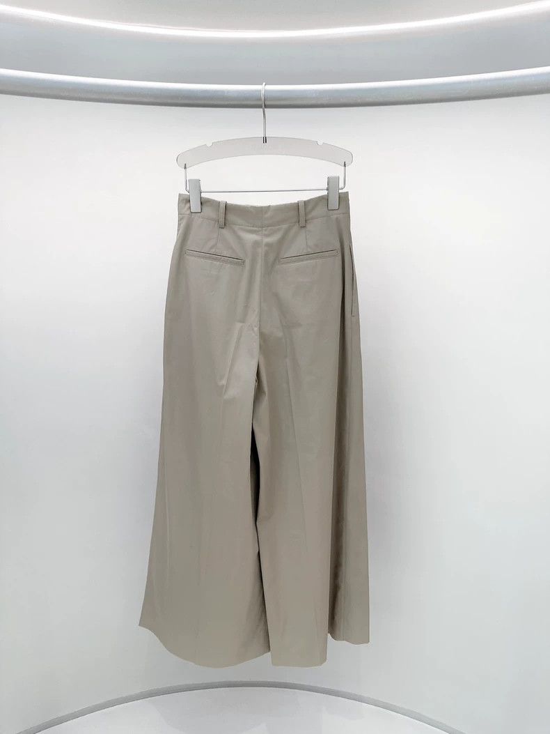 Dior Dior Beige Wide-Leg Pants Size 34 - dmc Size US 34 / EU 50 - 2 Thumbnail
