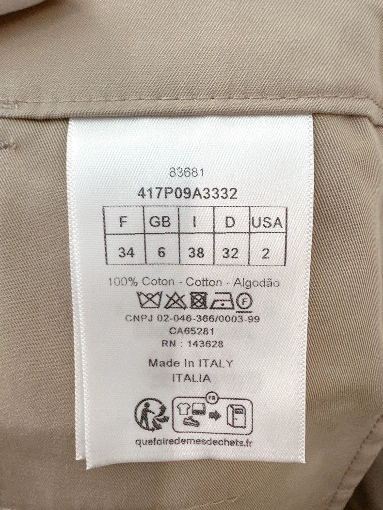 Dior Dior Beige Wide-Leg Pants Size 34 - dmc Size US 34 / EU 50 - 4 Thumbnail