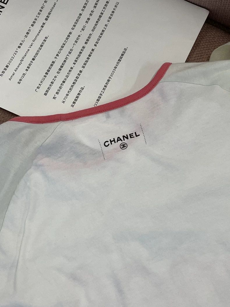 Chanel Chanel Coco Logo Short Sleeve T-shirt - dmc Size US M / EU 48-50 / 2 - 3 Thumbnail