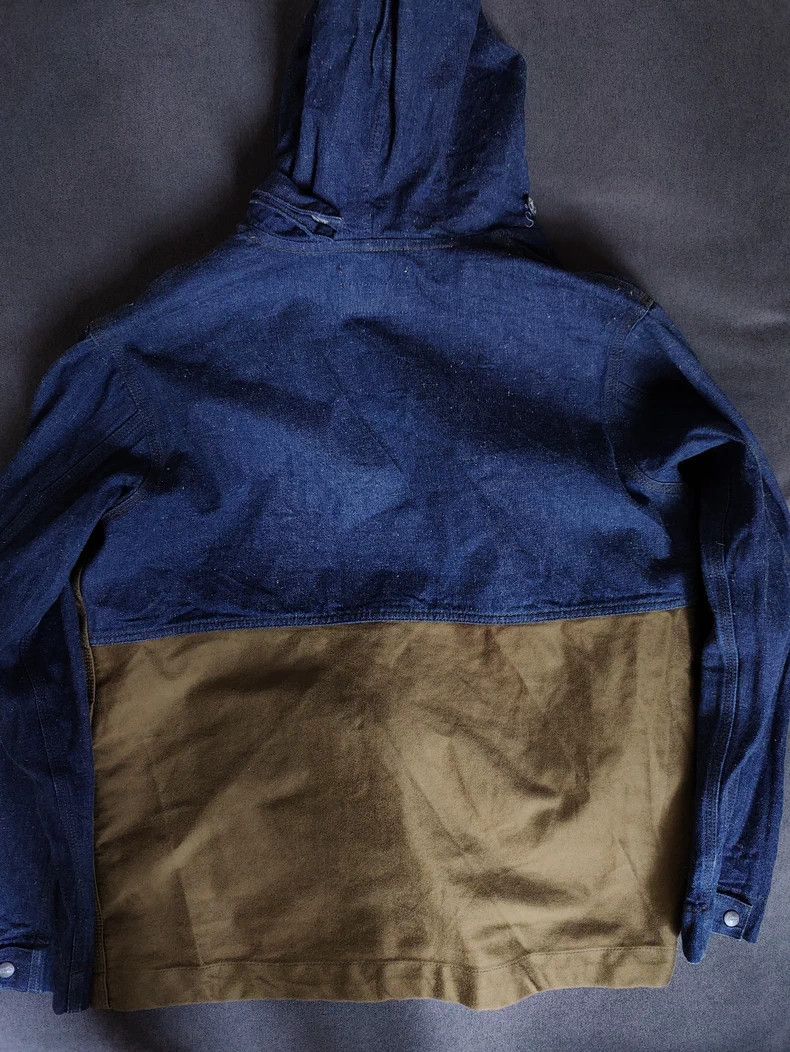 Nigel Cabourn Nigel Cabourn Blue Brown Jacket - dmc Size US M / EU 48-50 / 2 - 2 Thumbnail
