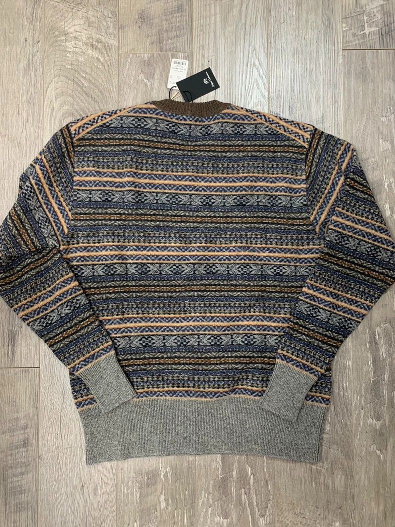 Nigel Cabourn Nigel Cabourn Fair Isle Wool Sweater - dmc Size US L / EU 52-54 / 3 - 7 Thumbnail