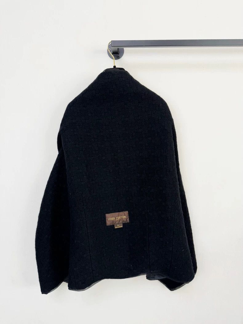Louis Vuitton Louis Vuitton Wool Silk Logo Cape - dmc Size US M / EU 48-50 / 2 - 4 Thumbnail