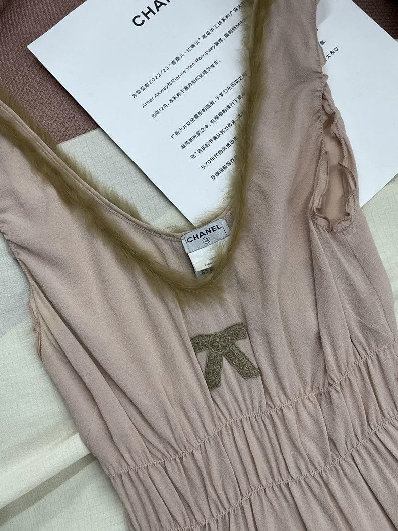 Chanel Chanel Vintage Pink Sleeveless Top - dmc Size US S / EU 44-46 / 1 - 2 Thumbnail