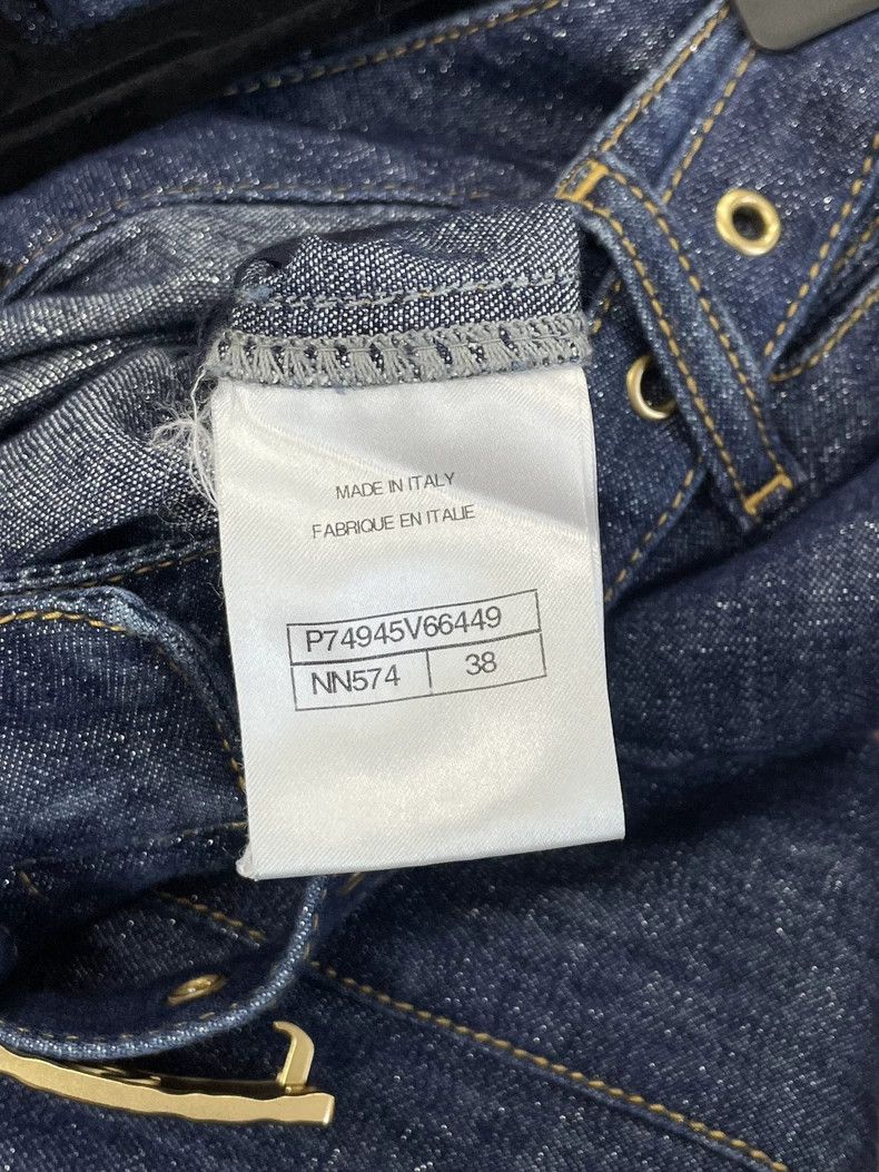 Chanel Chanel Blue Wide-Leg Denim Jeans - dmc Size US 38 / EU 54 - 5 Thumbnail