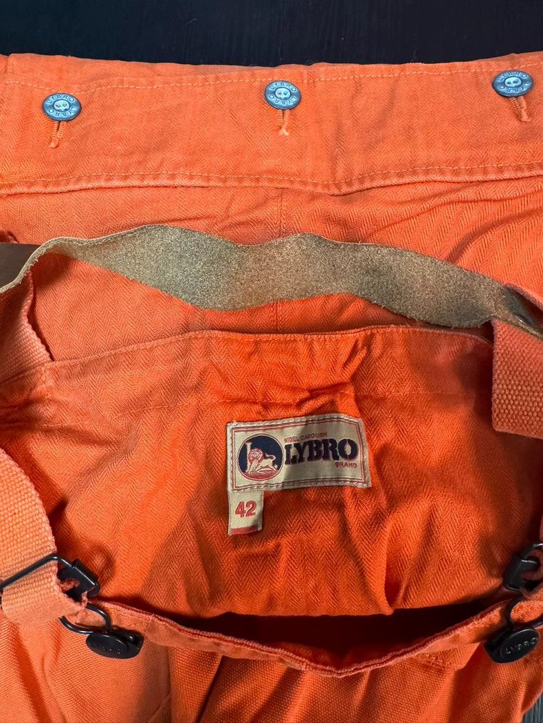 Nigel Cabourn Nigel Cabourn Classic Orange Overalls - dmc Size US 31 - 5 Thumbnail