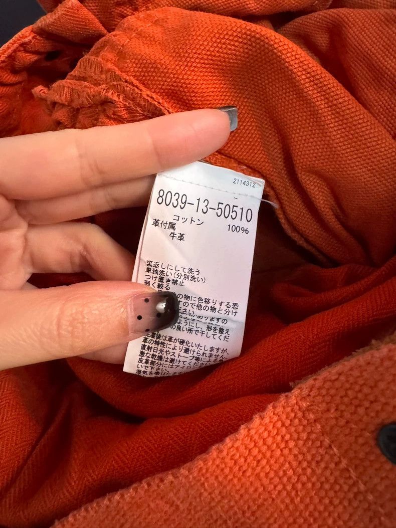 Nigel Cabourn Nigel Cabourn Classic Orange Overalls - dmc Size US 31 - 7 Thumbnail