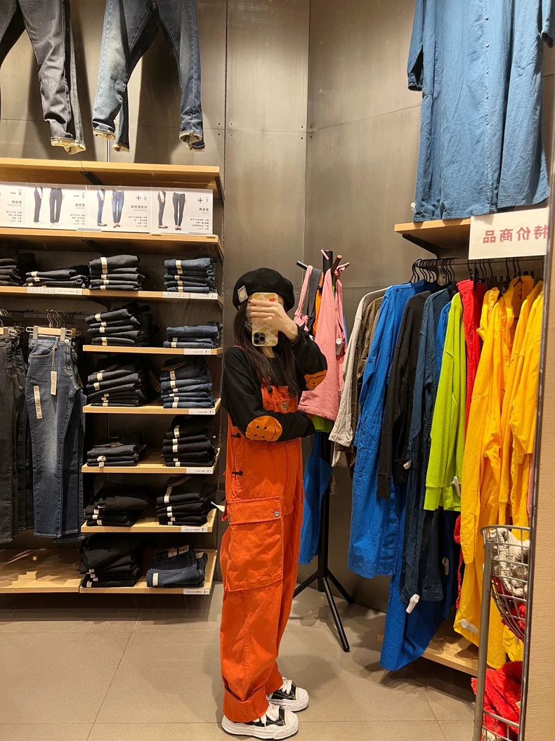 Nigel Cabourn Nigel Cabourn Classic Orange Overalls - dmc Size US 31 - 3 Thumbnail