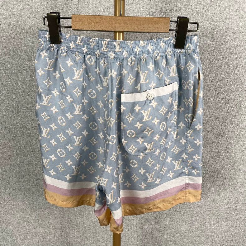 Louis Vuitton LV Striped Elastic Straight Casual Shorts - dmc Size US 34 / EU 50 - 2 Thumbnail