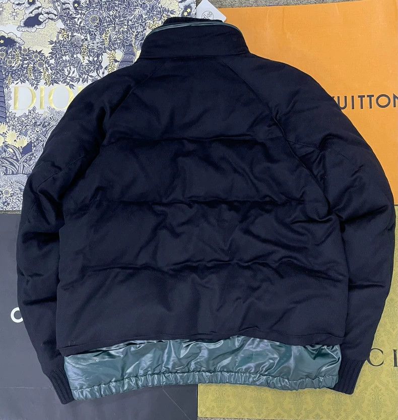 Hermes Hermes Men's Cashmere Leather Down Jacket - dmc Size US L / EU 52-54 / 3 - 2 Thumbnail