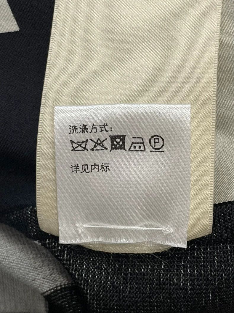 Hermes Hermes Black White Gray Colorblock Print Knitwear - dmc Size US M / EU 48-50 / 2 - 7 Thumbnail