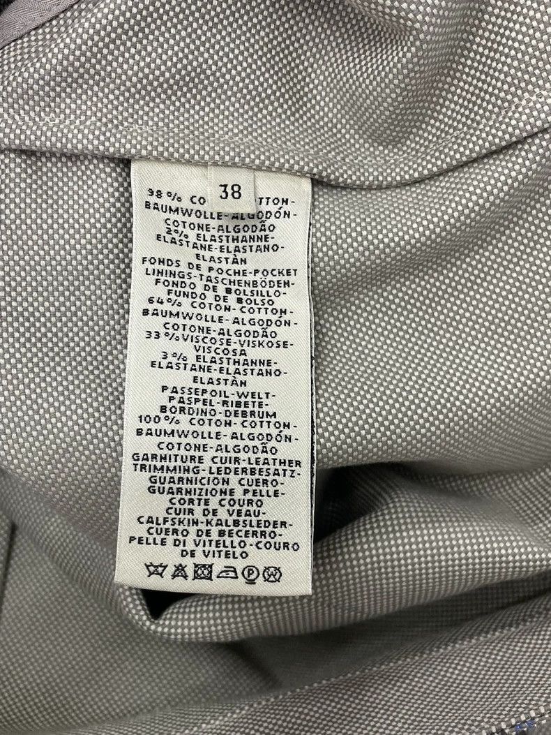 Hermes Hermes Gray Printed Denim Jacket - dmc Size US M / EU 48-50 / 2 - 6 Thumbnail
