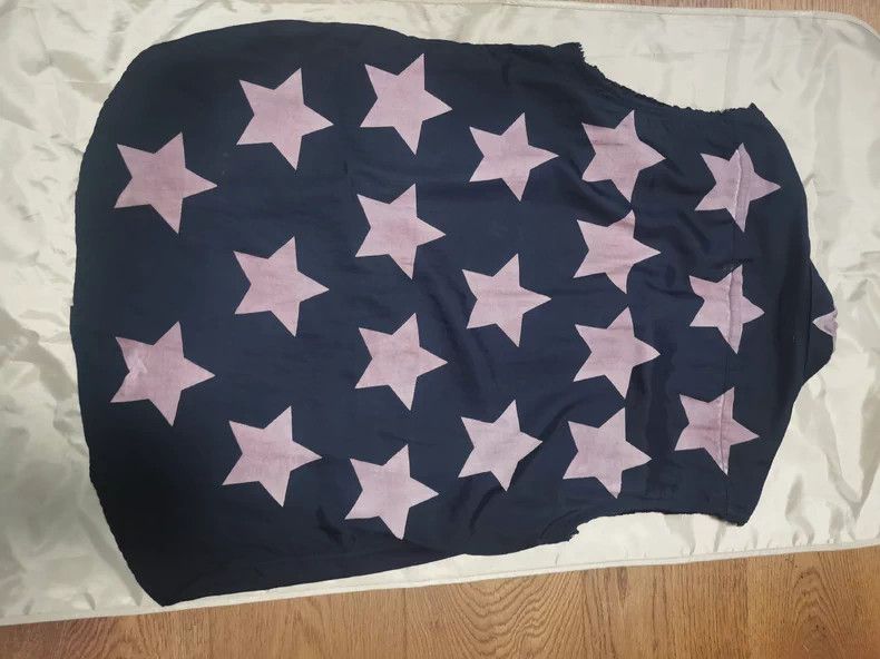 Saint Laurent Paris Saint Laurent Paris Star Print Vest - dmc Size US S / EU 44-46 / 1 - 3 Thumbnail