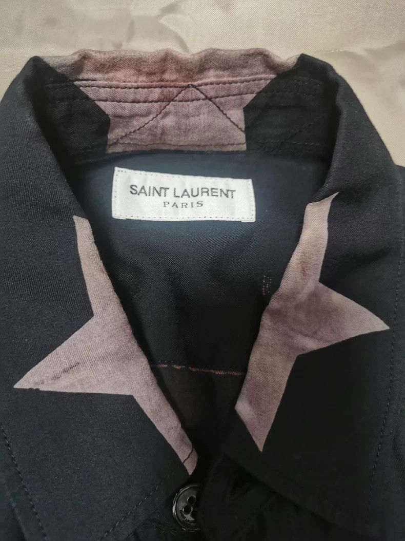 Saint Laurent Paris Saint Laurent Paris Star Print Vest - dmc Size US S / EU 44-46 / 1 - 4 Thumbnail