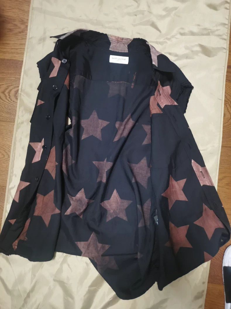 Saint Laurent Paris Saint Laurent Paris Star Print Vest - dmc Size US S / EU 44-46 / 1 - 2 Thumbnail
