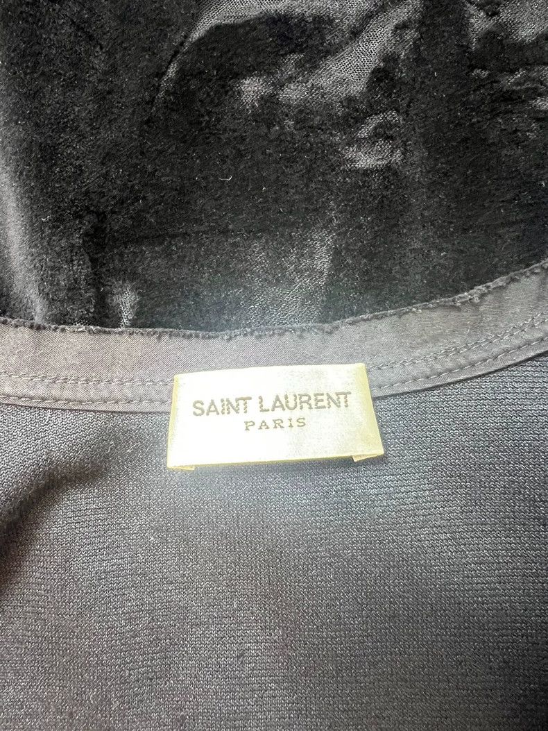 Saint Laurent Paris Saint Laurent Sleeveless Velvet Vest - dmc Size US S / EU 44-46 / 1 - 6 Thumbnail