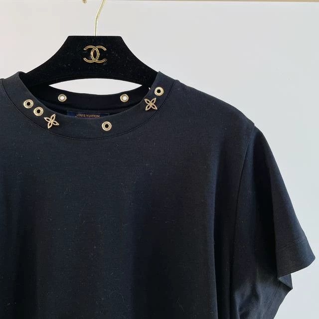 Louis Vuitton Louis Vuitton Black Short Sleeve T-shirt - dmc Size US S / EU 44-46 / 1 - 3 Thumbnail