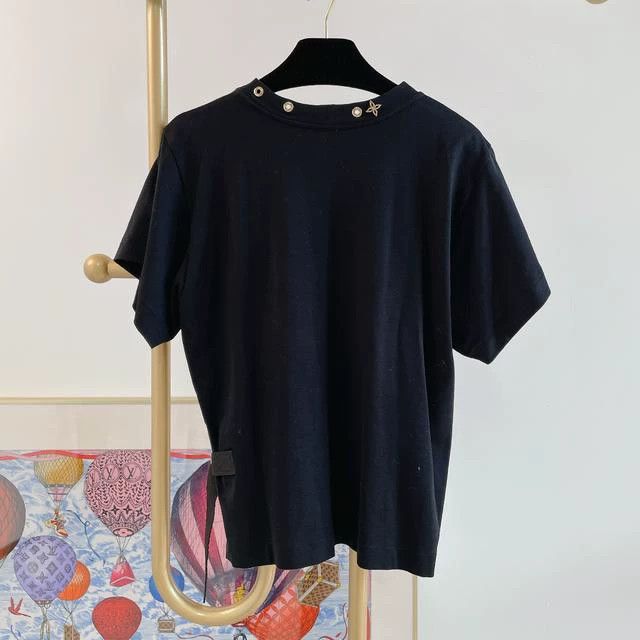Louis Vuitton Louis Vuitton Black Short Sleeve T-shirt - dmc Size US S / EU 44-46 / 1 - 2 Thumbnail