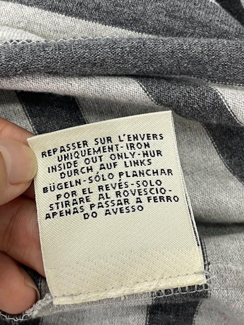 Hermes Hermes Gray Striped Print T-Shirt - dmc Size US M / EU 48-50 / 2 - 6 Thumbnail