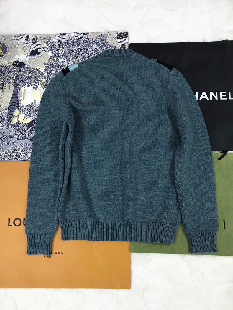 Hermes Hermes 2021 Fall Winter Colorblock Cashmere Sweater - dmc Size US M / EU 48-50 / 2 - 2 Thumbnail